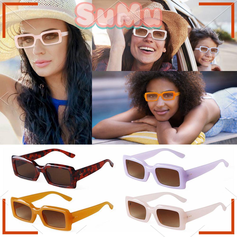 Kính Mát Gọng Vuông Phong Cách Retro Thời Trang Cho Nam