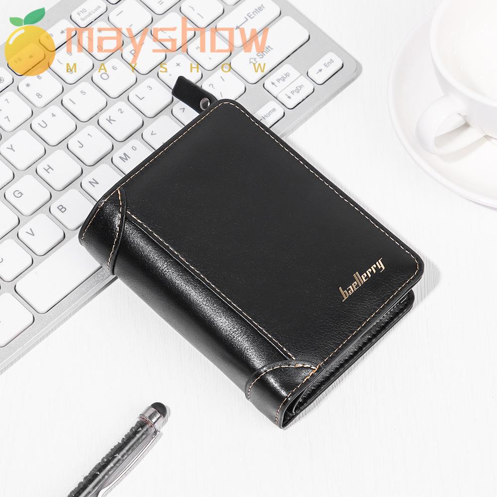 Ví Đựng Thẻ Đa Năng Có Khóa Kéo Dành Cho Nam Nữ Ốp