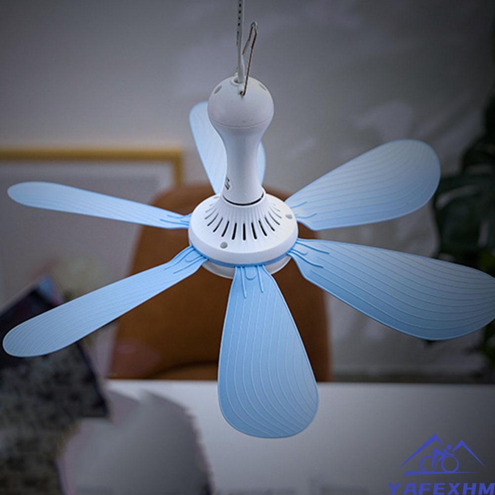 Quạt Trần Cắm Trại Đường Kính 42cm Dài 1.6M