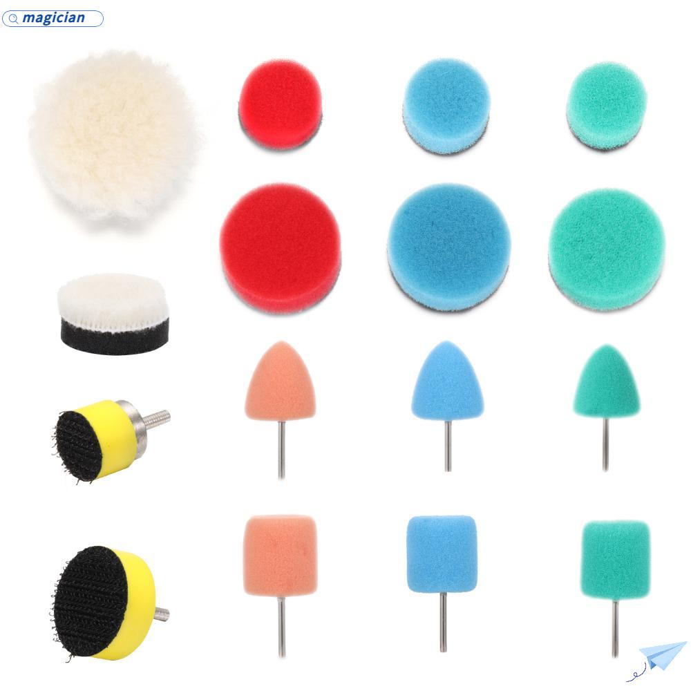 Bộ 16 Dụng Cụ Đánh Bóng Xe Ô Tô Tiện Lợi