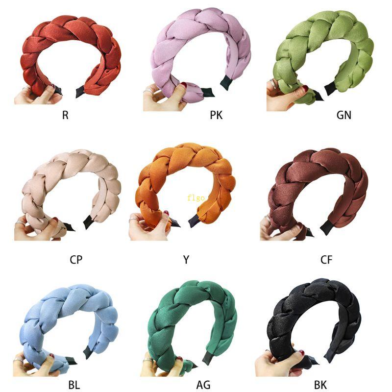 Băng Đô Vải Nhung Dày Bản Rộng Thời Trang Cho Nữ