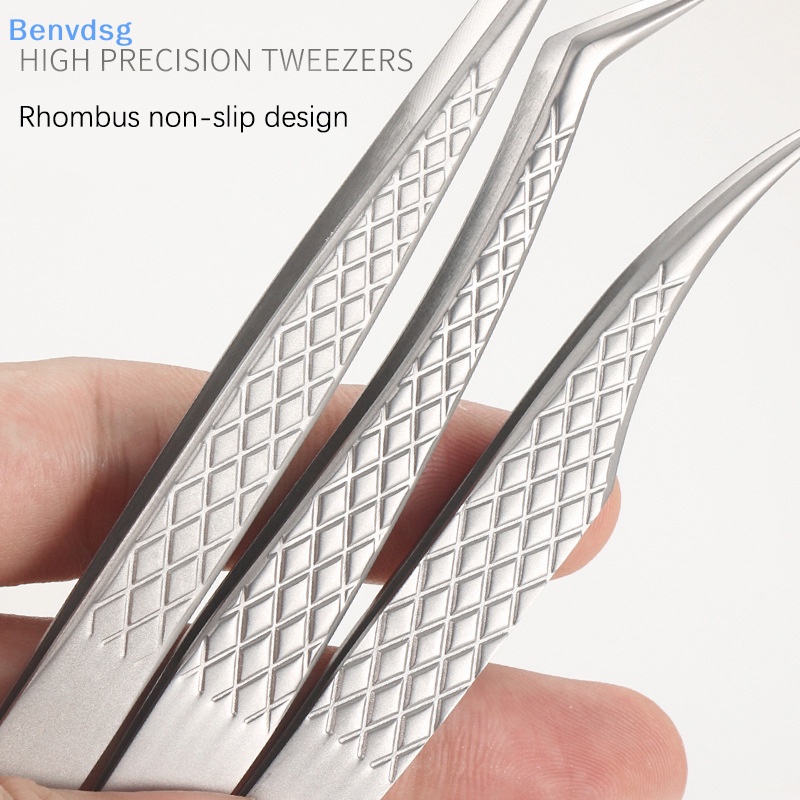 Nhíp Gắn Lông Mi Giả Bằng Thép Không Gỉ Tiện Dụng