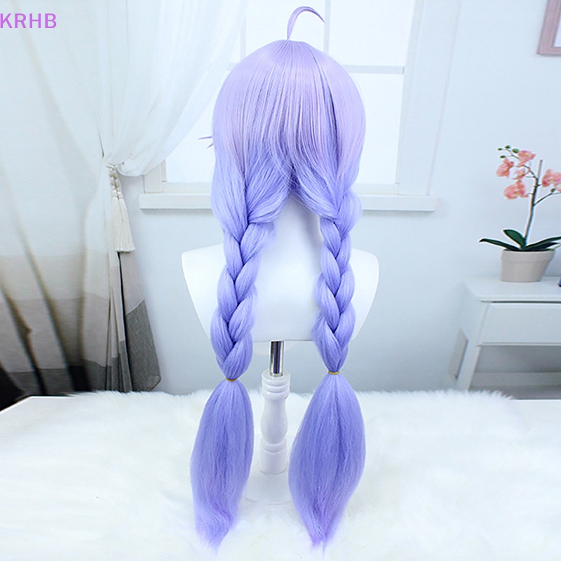 Tóc Giả Thắt Bím Đuôi Ngựa Hai Đầu Hóa Trang Nhân Vật Bailu Hunkai Mới