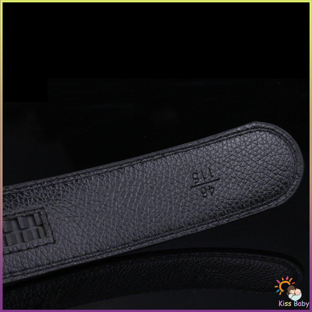 Giày Thời Trang Hoang Dã Giả Da Thắt Lưng Nam Không Đầu 2 Mặt Vải Thiều Dải Automaticle Với Phi Hàng Dây