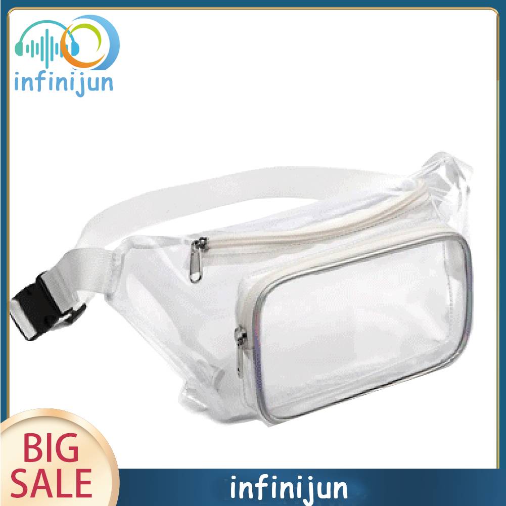 Túi Đeo Chéo Thể Thao Bằng PVC Trong Suốt Sức Chứa Lớn