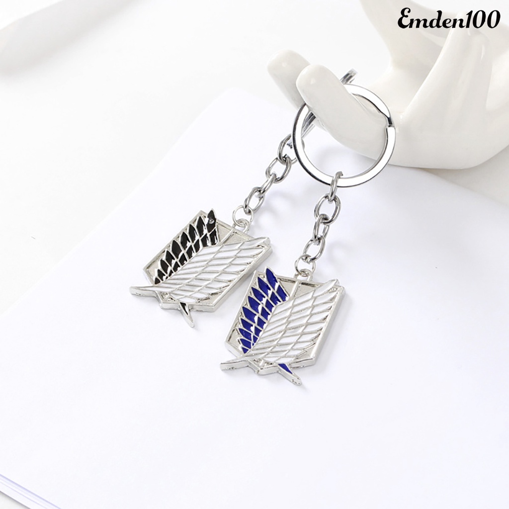 Móc Khóa Hình Đôi Cánh Bằng Hợp Kim Thời Trang