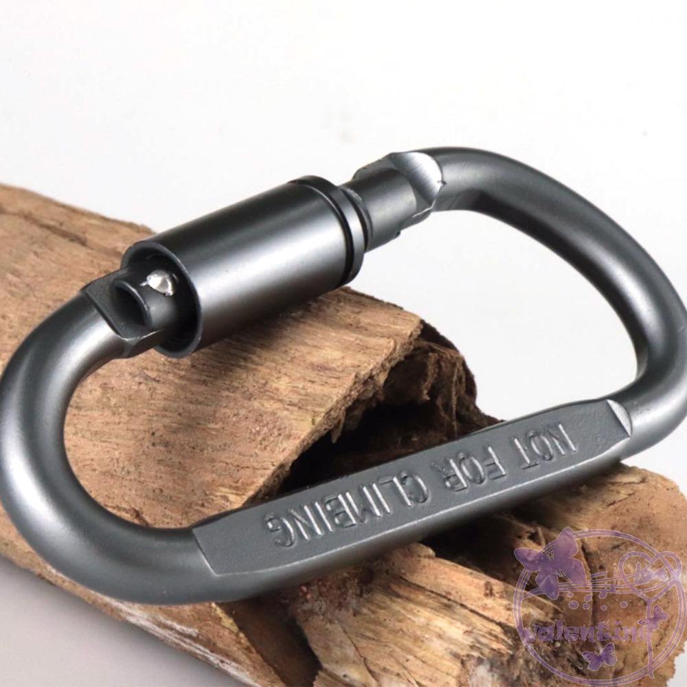 Móc Khóa Carabiner 8cm Dùng Cho Leo Núi / Cắm Trại / Câu Cá