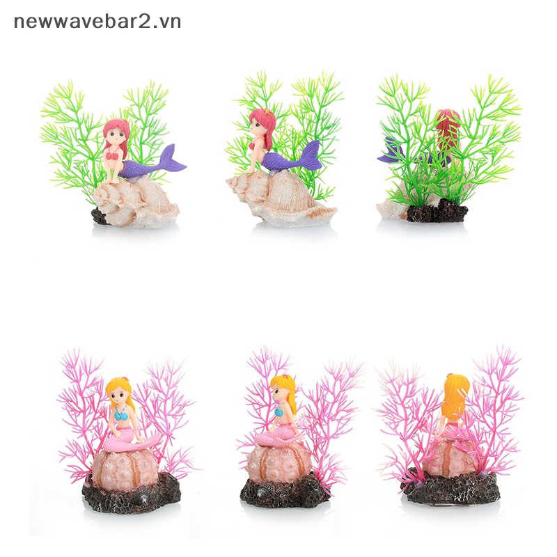 San Hô Nhựa Màu Sắc Dùng Trang Trí Bể Cá