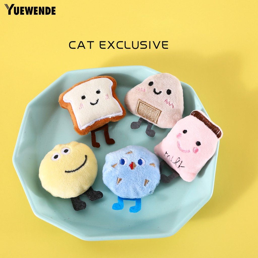 Set 5 Búp Bê Nhồi Bông Mềm Mại Đồ Chơi Cho Mèo