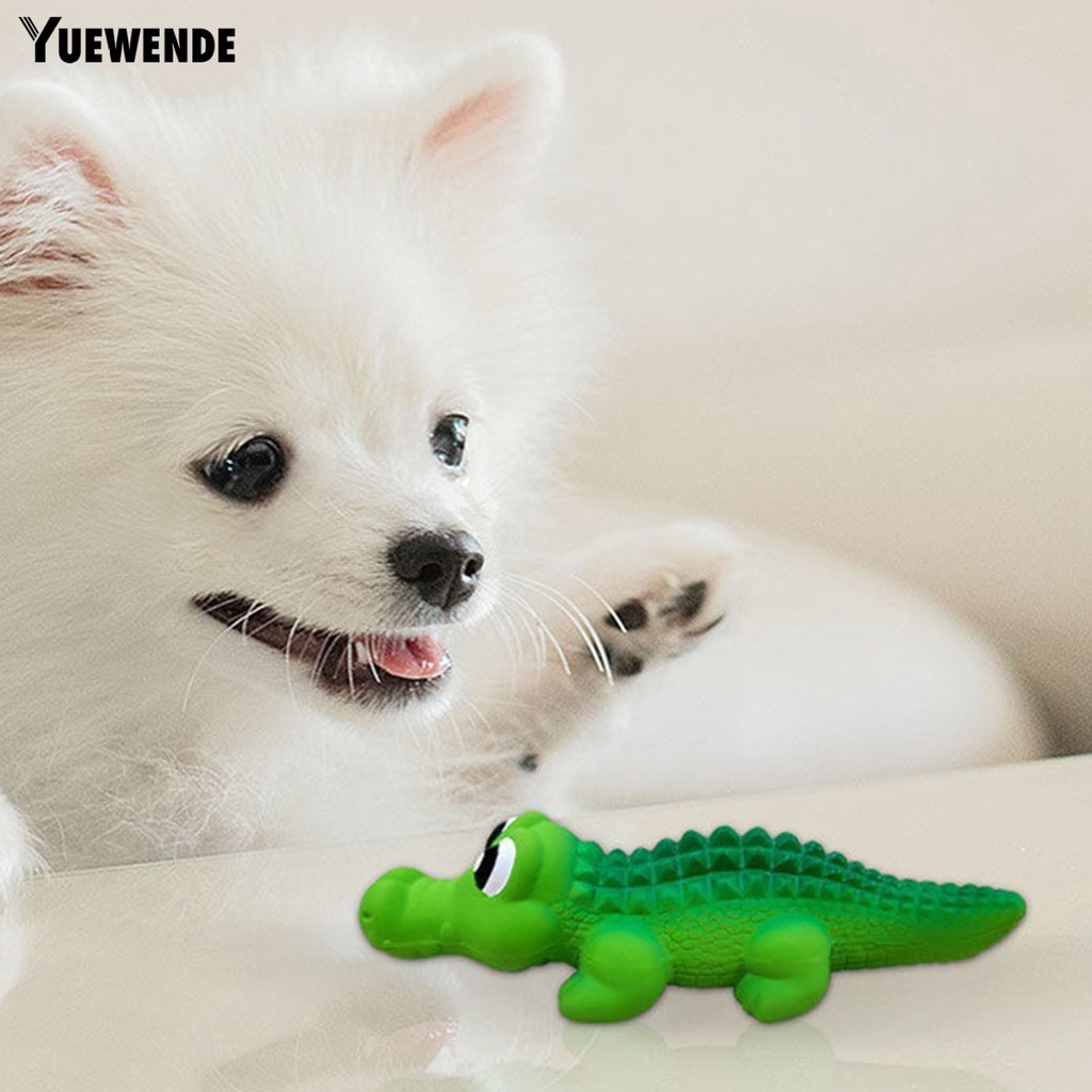 Đồ Chơi Hình Cá Sấu Phát Ra Âm Thanh Vui Nhộn Cho Thú Cưng