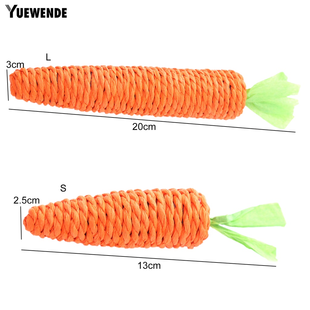 Đồ Chơi Nhai Gặm Hình Củ Cà Rốt Dễ Thương Cho Thú Cưng