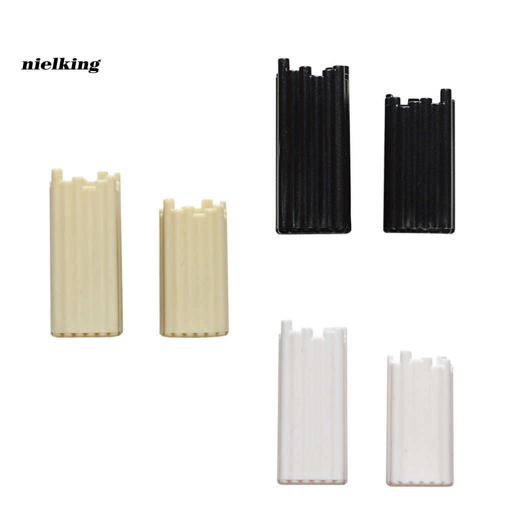 Set 2 Bình Hoa Màu Trơn Trang Trí Tiểu Cảnh / Nhà Búp Bê