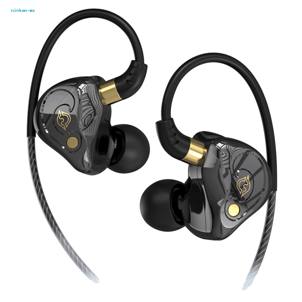 Tai Nghe Nhét Tai Có Dây 3.5mm USB Âm Thanh HiFi Có Nút Điều Khiển Cho Máy Tính