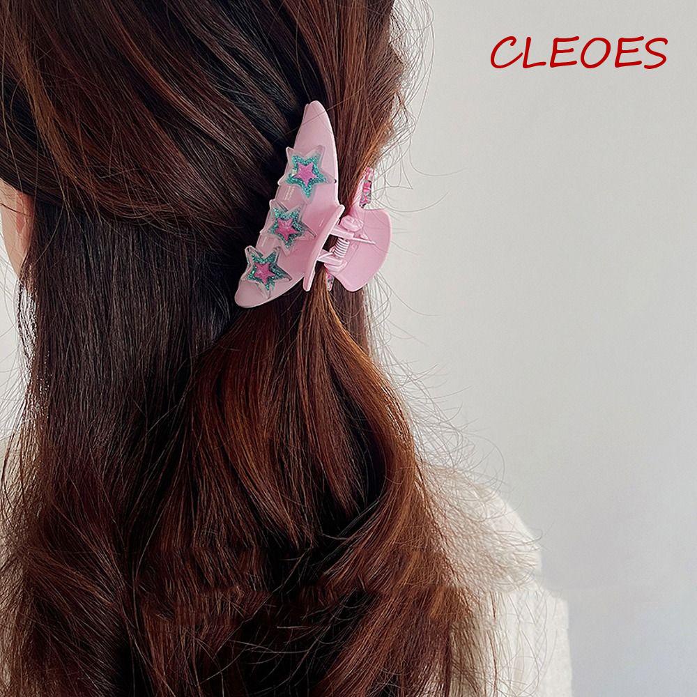 Kẹp Tóc Hình Ngôi Sao Năm Cánh Màu Sắc Kẹo Ngọt Phong Cách Hàn Quốc Cho Nữ