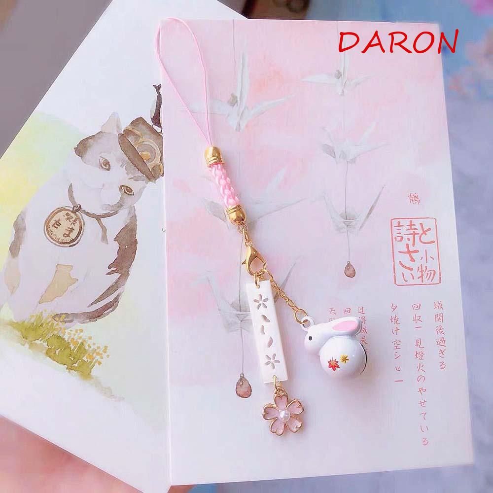 Móc Khóa Hình Thỏ / Heo / Thỏ / Chuông Truyền Thống Dễ Thương