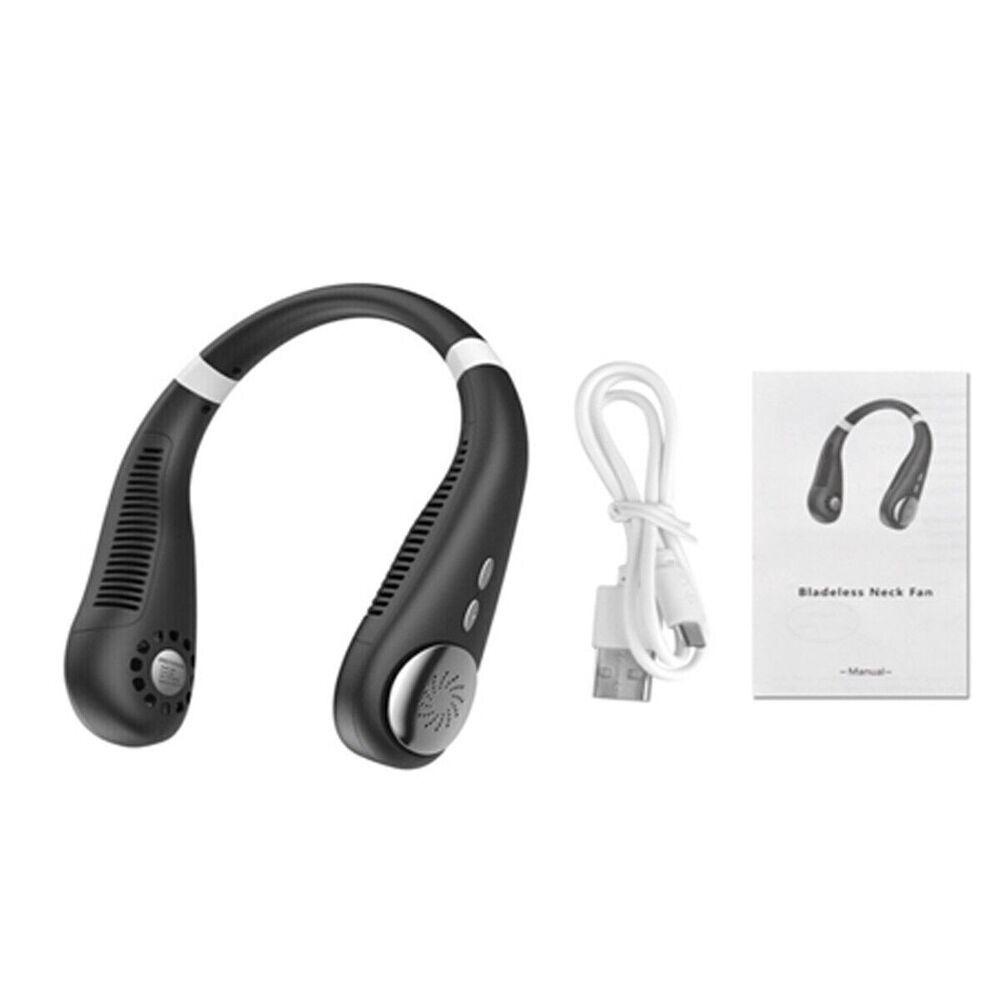 ESPO Quạt Nhỏ Đeo Cổ Không Cánh 4800mAh Sạc Cổng USB Có Thể Điều Chỉnh Tốc Độ Gió