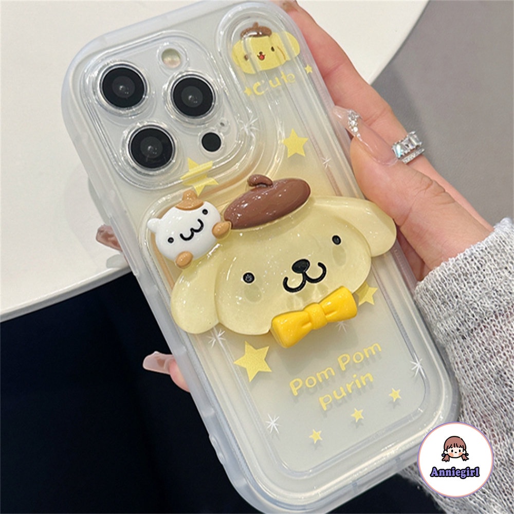 Ốp Điện Thoại TPU Dẻo Họa Tiết Hoạt Hình PomPomPuri Cho IPhone 11 14 Pro Max 13 Pro Max 12 IPhone X XS XR 7 8 Plus Ultra