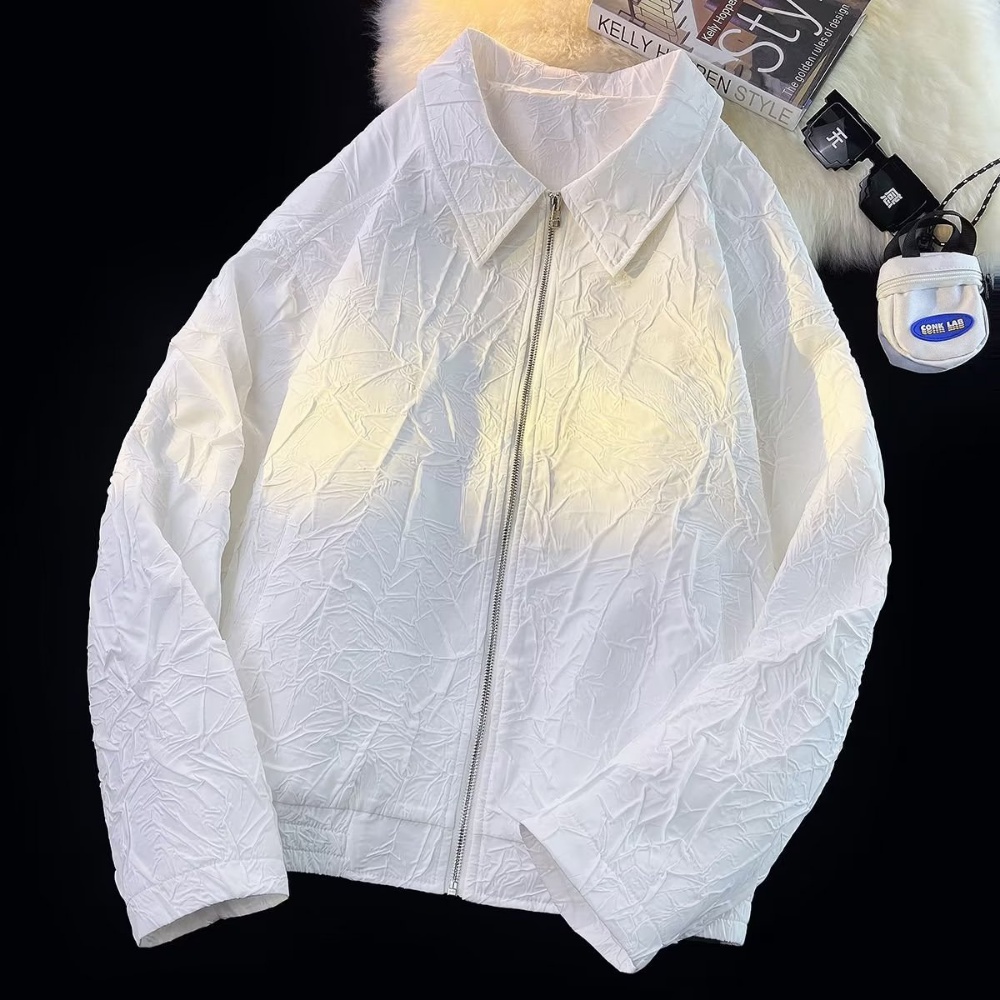 Áo Khoác Nam Xếp Ly Phong Cách Đường Phố Baroque Cao Cấp