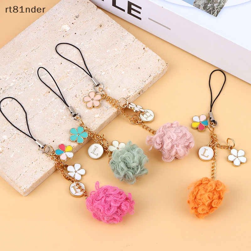 Rt Dây Đeo Điện Thoại Di Động Dạng Móc Khóa Hình Bông Hoa Nhiều Màu Sắc Ch n