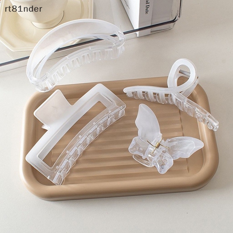 Kẹp Tóc Càng Cua Màu Gradient Phong Cách Hàn Quốc Thanh Lịch Thời Trang Cho Nữ