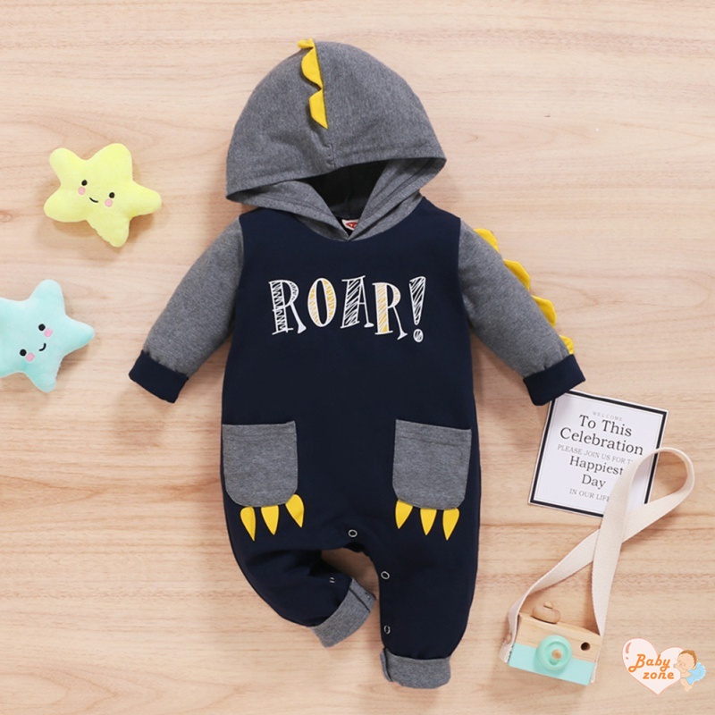 Quần Dài Thời Trang Mùa Thu Cho Bé Trai1910087Jumpsuit Họa Tiết Hoạt Hình Xinh Xắn Dành Cho Bé (0-24M)