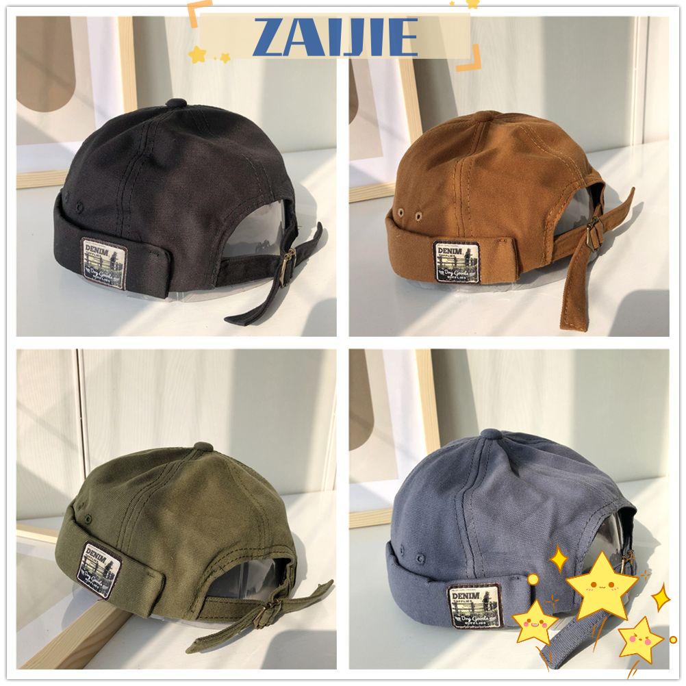 Zaijie Mũ Beanie 24 Màu Thời Trang Tùy Chỉnh Phong Cách Hip Hop Cho Nam Và Nữ