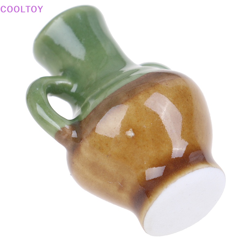 Set 2 Lọ Hoa Gốm Mini 1: 12 Trang Trí Nhà Búp Bê