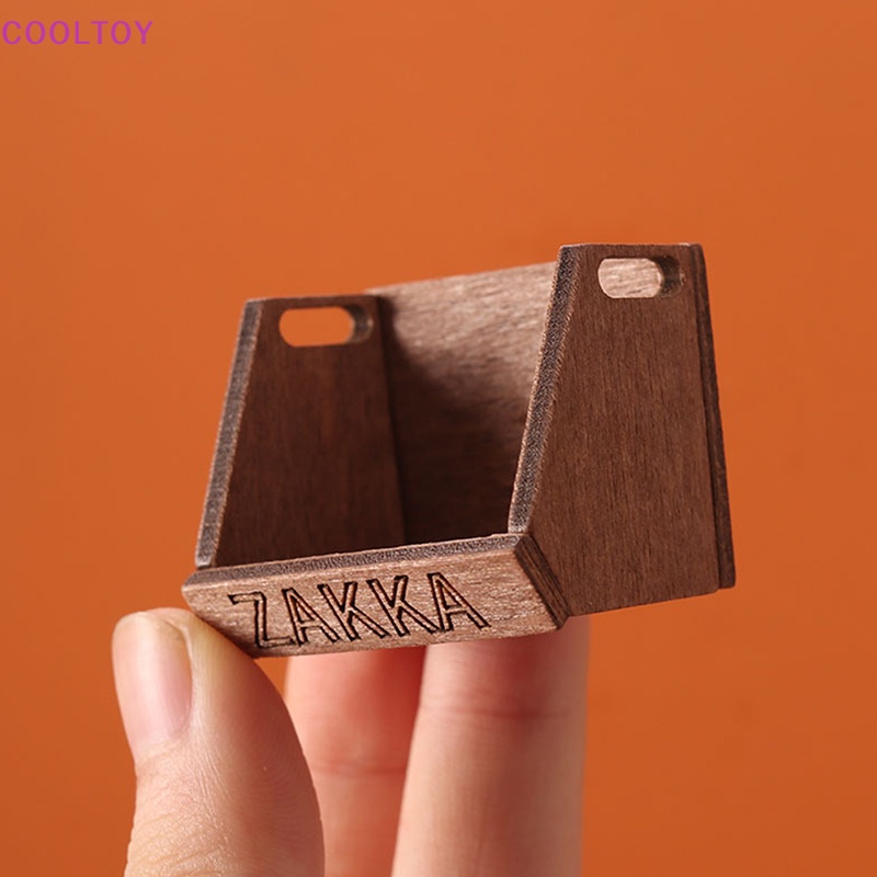 1 Giỏ Đựng Trái Cây / Thức Ăn Trang Trí Nhà Búp Bê Tỉ Lệ 1: 12