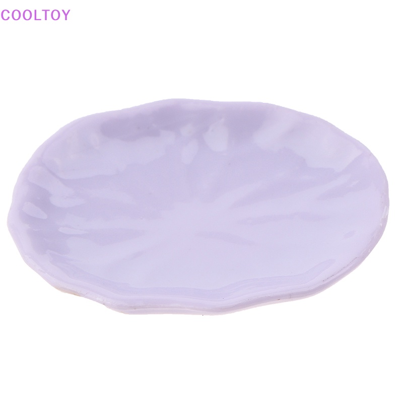 1 Đĩa Đồ Ăn Tỉ Lệ 1: 12 Dùng Trang Trí Nhà Búp Bê