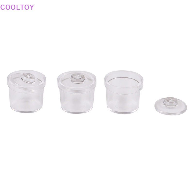 Set 3 Hũ Đựng Đường Mini Tỉ Lệ 1: 12 Trang Trí Nhà Búp Bê