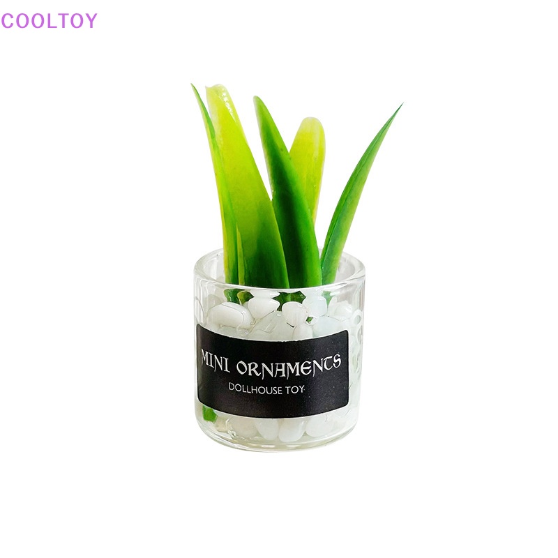 1 Chậu Hoa Nhỏ Xinh Trang Trí Nhà Búp Bê Tỉ Lệ 1: 12