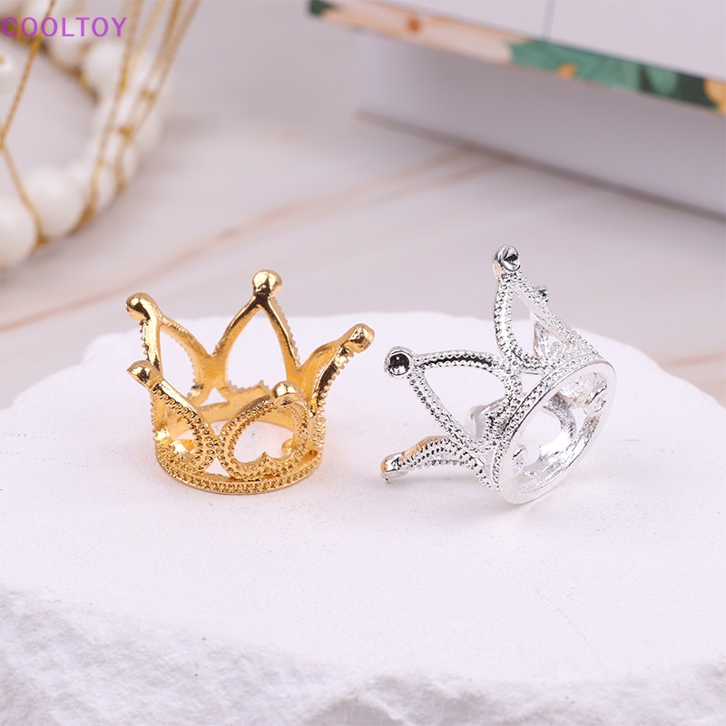 Vương Miện Kim Loại Trang Trí Tóc Cho Búp Bê 1 / 6