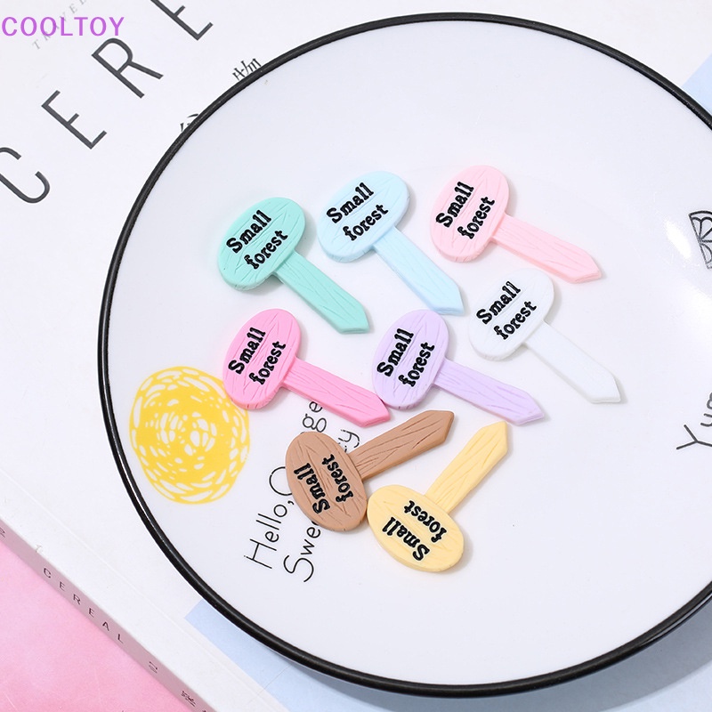 Cooltoy Set 10 Mô Hình Biển Báo Rừng Màu Sắc Cỡ Nhỏ 1: 12 Trang Trí Nhà Búp Bê