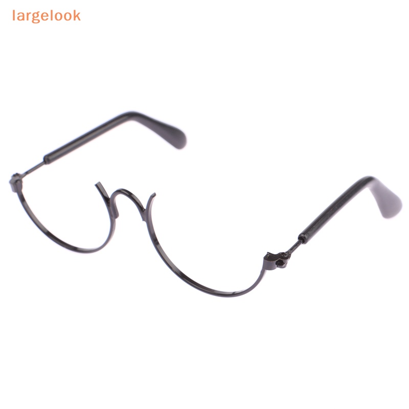 Kính Mát Gọng Tròn 8CM 18 Inches Bằng Kim Loại Phong Cách Cổ Điển Thời Trang Cho Búp Bê