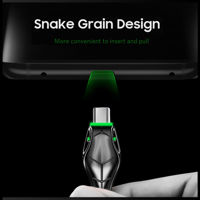 Cáp Sạc Nhanh Zevaret Có Đèn Led Cho Samsung Huawei Xiaomi 5A