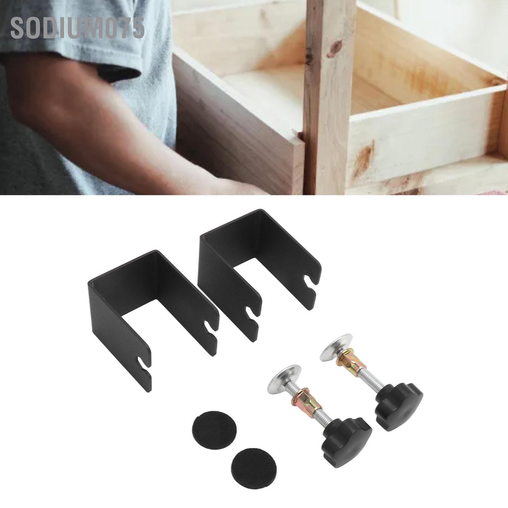 Sodium075 2 Ngăn Kéo Mặt Trước Lắp Đặt Kẹp Phun Tĩnh Điện Tủ Đen