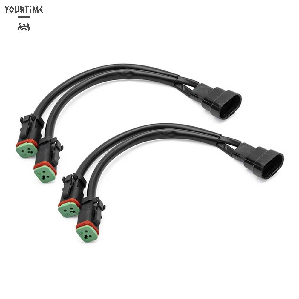 Đầu Nối Đèn Pha 9005 9006 H10 Sang Deutsch DT 12V Chất Lượng Cao