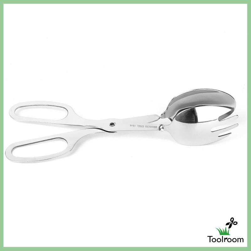 Kẹp Gắp Salad Bằng Thép Không Gỉ Tiện Dụng Cho Nhà Bếp