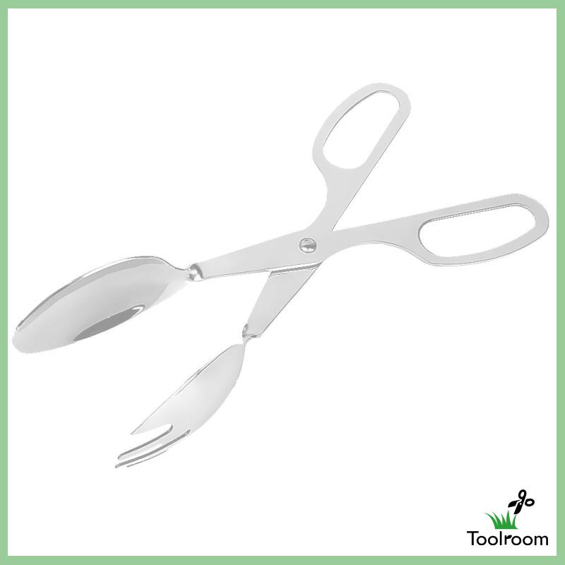 Kẹp Gắp Salad Bằng Thép Không Gỉ Tiện Dụng Cho Nhà Bếp