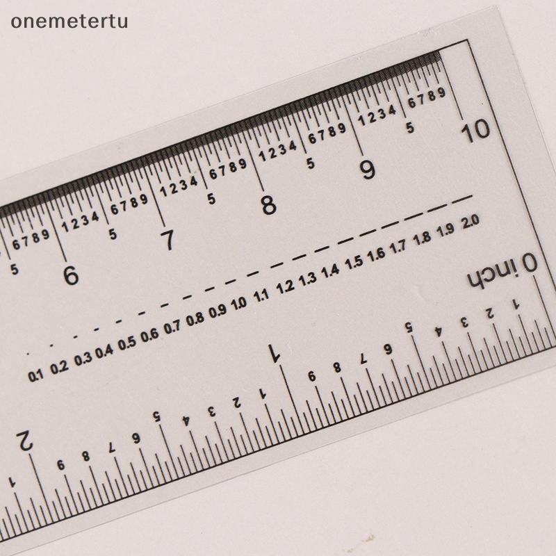 Thước Đo Kích Thước Móng Tay Trong Suốt Tiện Dụng