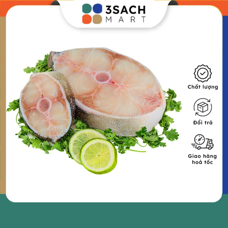 Cá Bớp Cắt Khoanh - 500g/túi