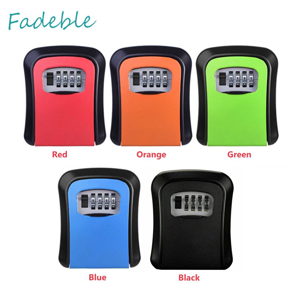 Móc Khóa Gắn Tường Có Mật Khẩu 4 Chữ Số