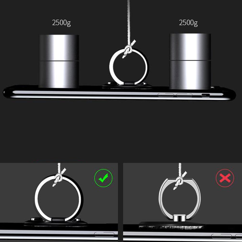 Finger Ring Holder Grip 360 Rotatable For Cell Phone Car Magnetic Holder