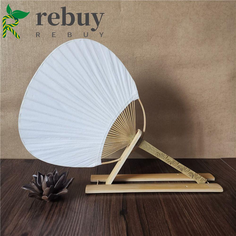 Quạt Cầm Tay Họa Tiết Trơn Phong Cách Nhật Bản Trang Trí Nội Thất