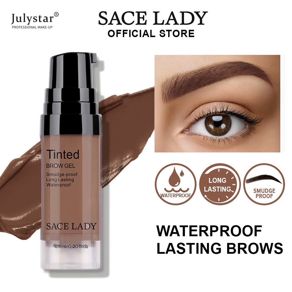 Gel xăm lông mày có sắc tố cao không thấm nước 12 giờ bền màu Trang điểm lông mày JULYSTAR