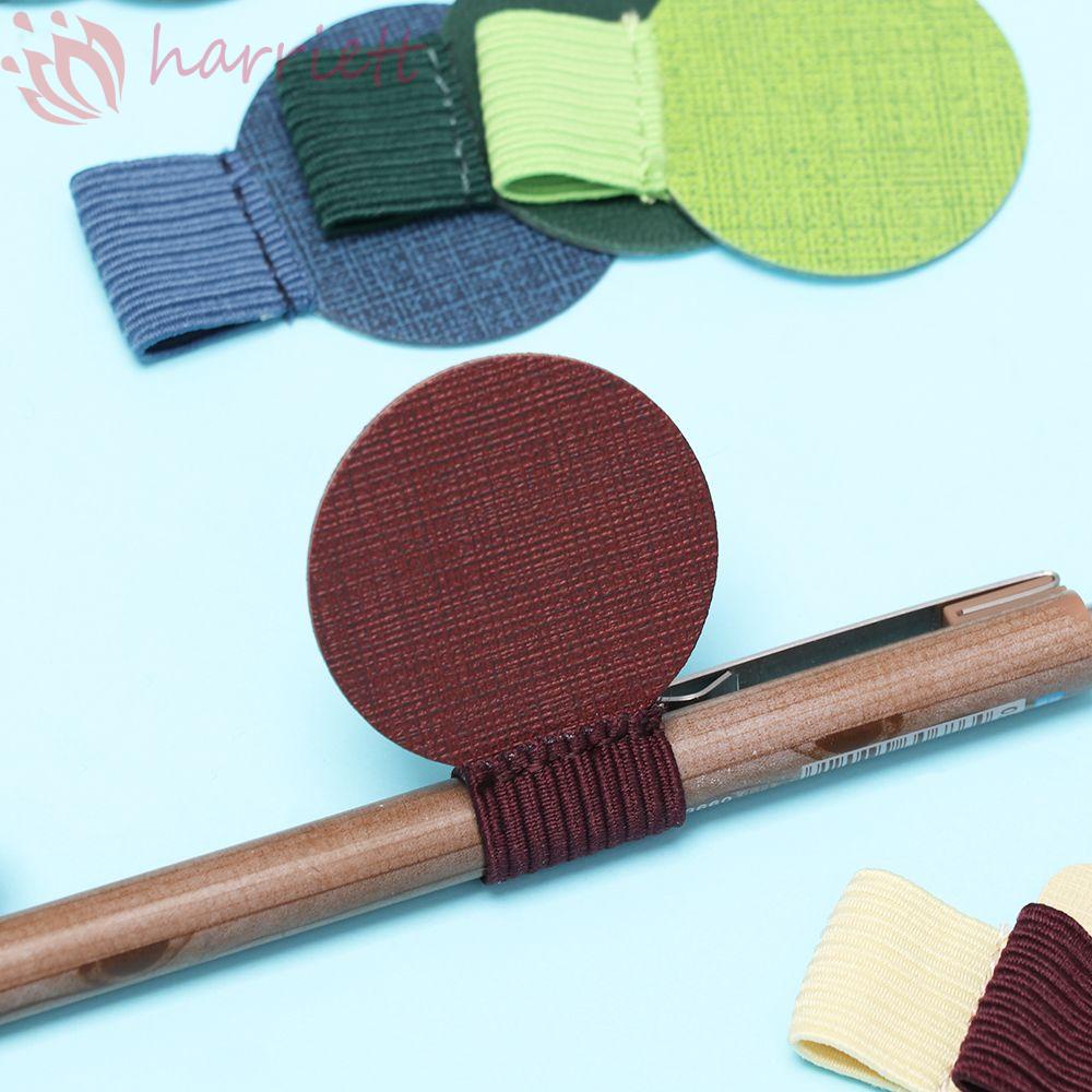 Kẹp Gắn Bút Bằng Da PU Tiện Dụng Cho Văn Phòng