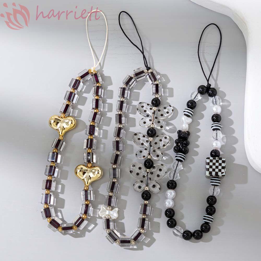 Dây Đeo Điện Thoại Chống Thất Lạc Chuỗi Hạt Trang Trí Dễ Thương Thích Hợp Làm Quà Tặng Cho Nữ