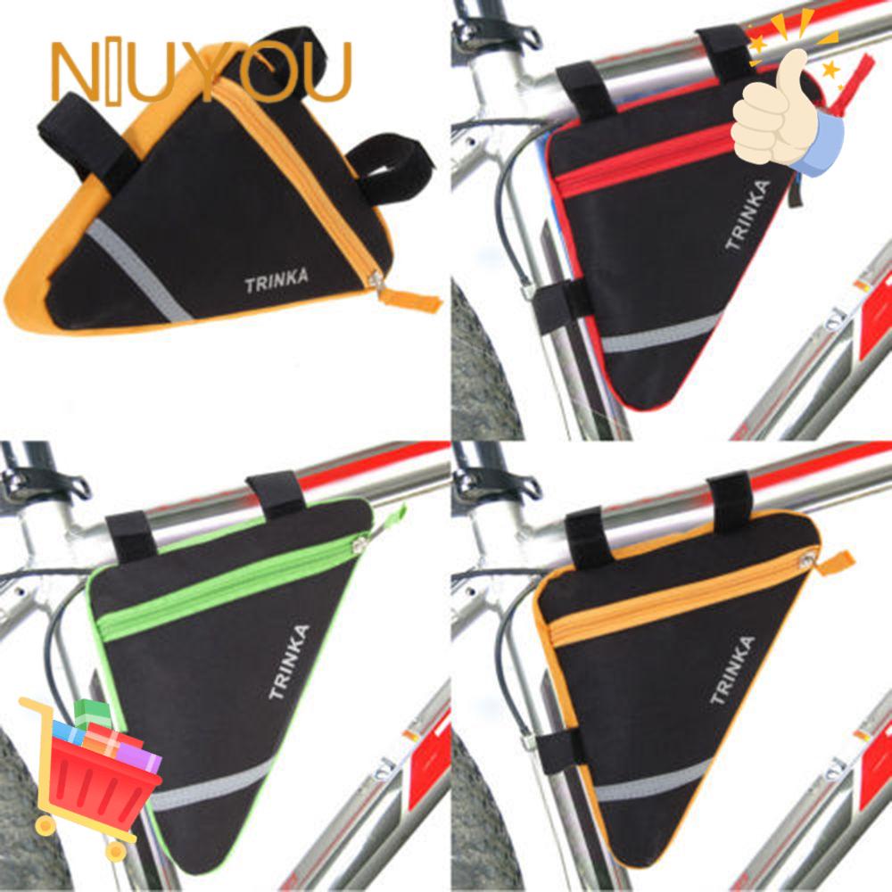 Túi Đựng Đồ Bằng Nylon Chống Nước Đa Năng Gắn Khung Trước Xe Đạp