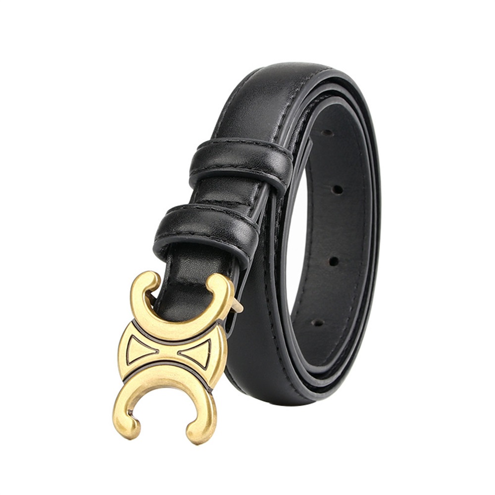 Thắt Lưng Hai Chữ C Mềm Chất Lượng Cao Phong Cách Retro Thời Trang Cho Nữ