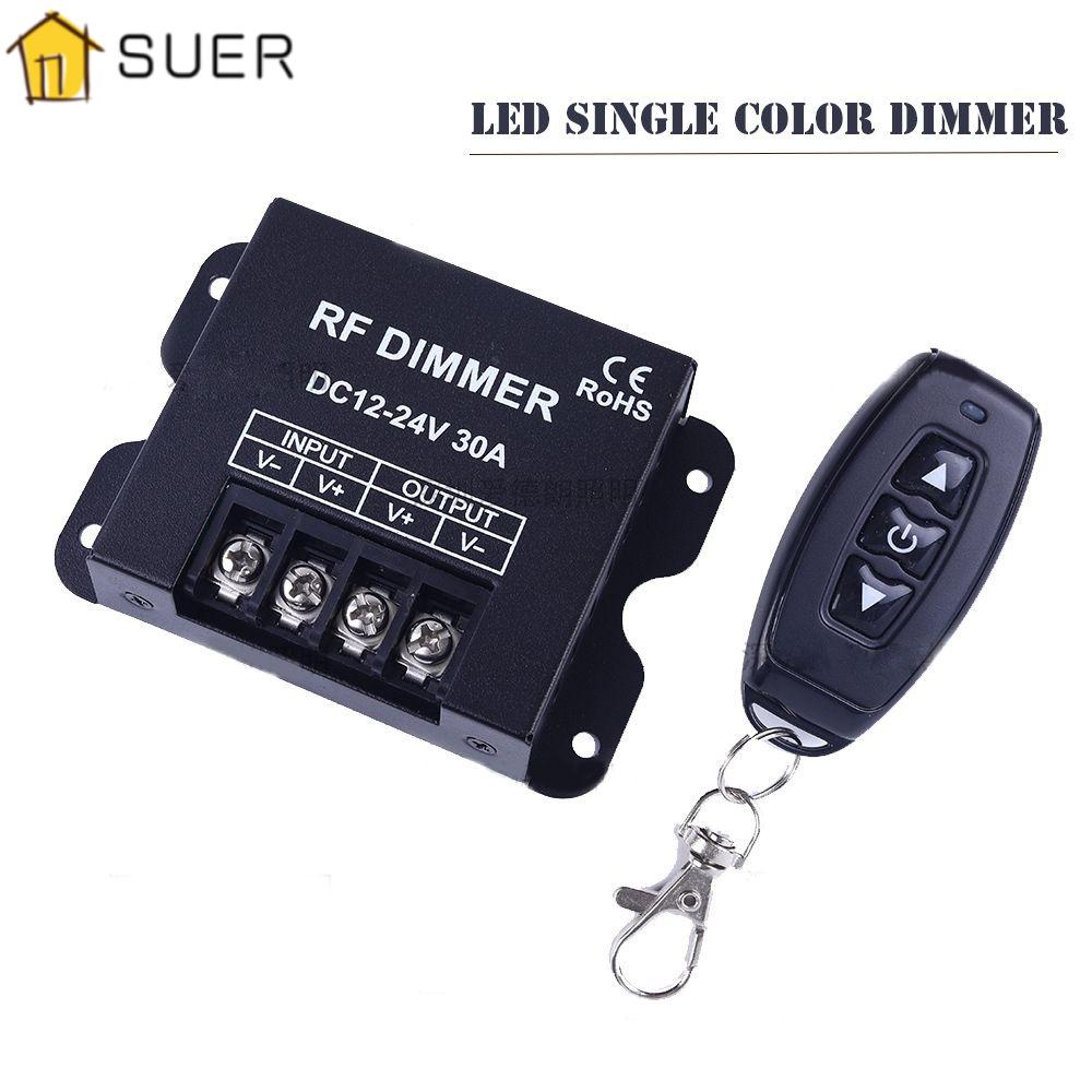 Bộ Điều Khiển Độ Sáng Của Đèn LED Màu Sắc Đơn 12V - 24V